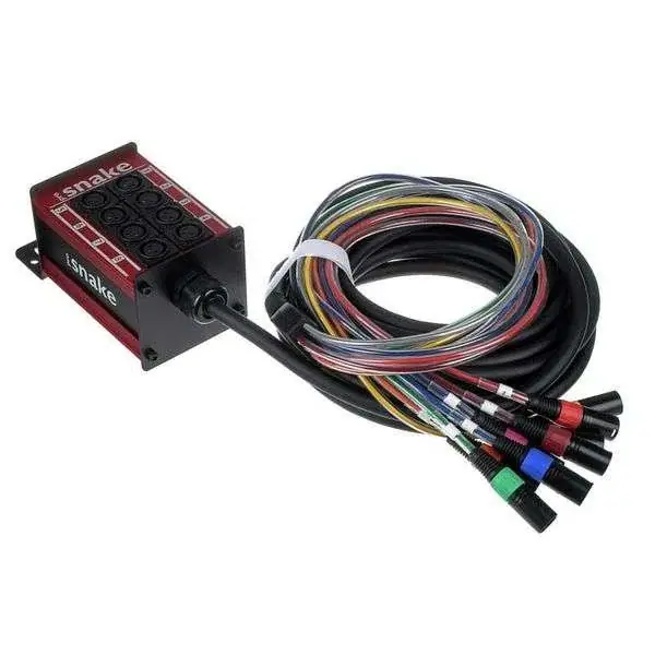 Multicore mahuka, 8 kanaleko stageboxarekin
