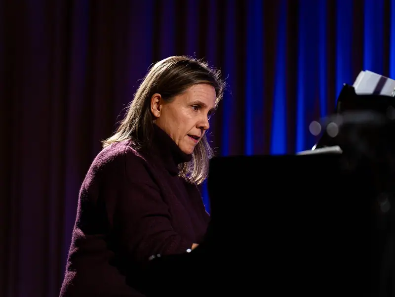 Amaia Zipitria pendant la répétition